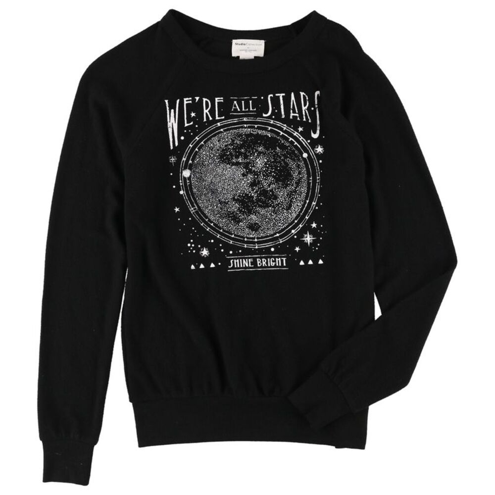 Studio Collection Womens We're All Stars Sweatshirt, NWT